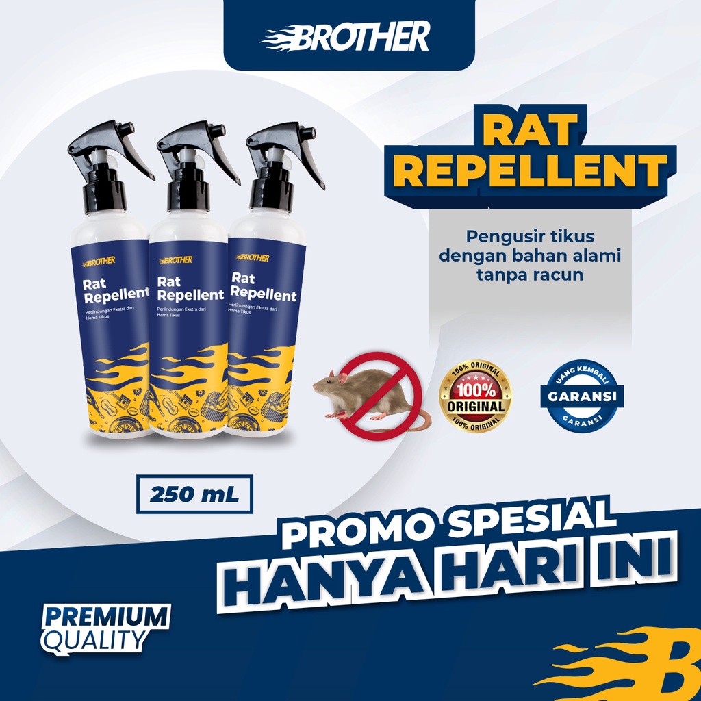 Rodent Repellent Rat Repellent Pengusir Pembasmi Tikus Spray Zerone Japan