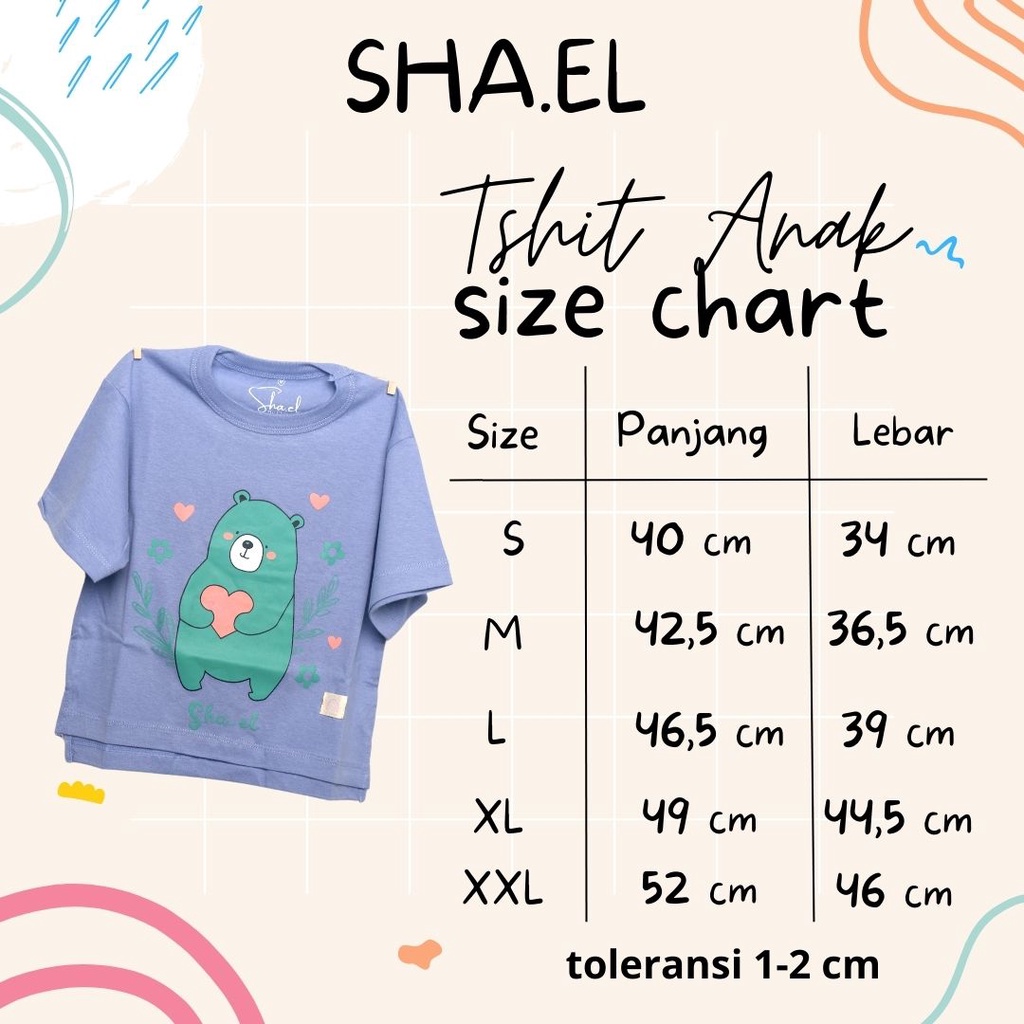 Baju Kaos Anak Unisex Premium Cotton Combed 30S 1 2 3 4 5 6 7 8 9 10 Tahun - Kaos Anak Outdoor Cewek/Cowok Mama Bestie