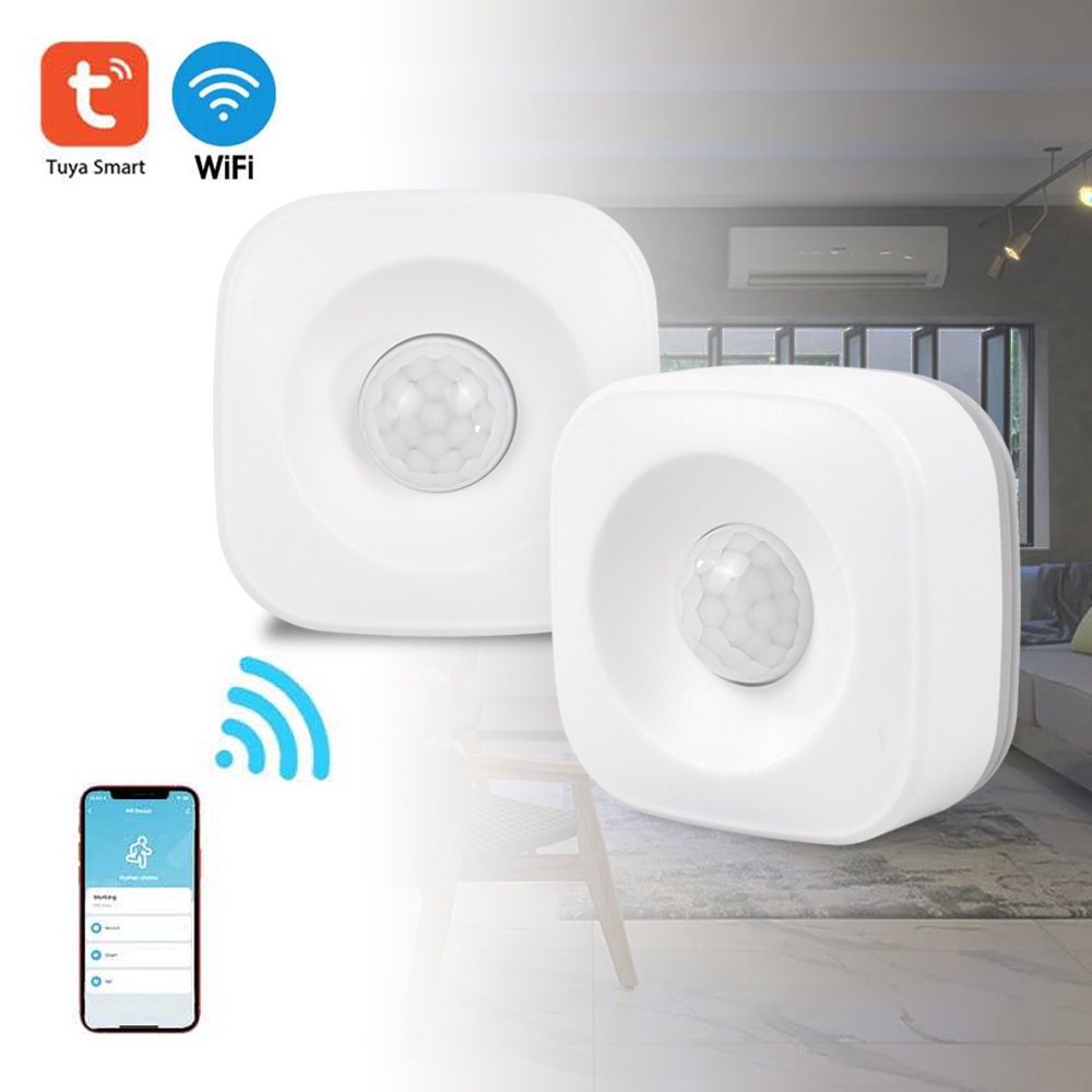 Tuya Smart Human Body Movement PIR Motion Sensor WiFi - TY10 - White