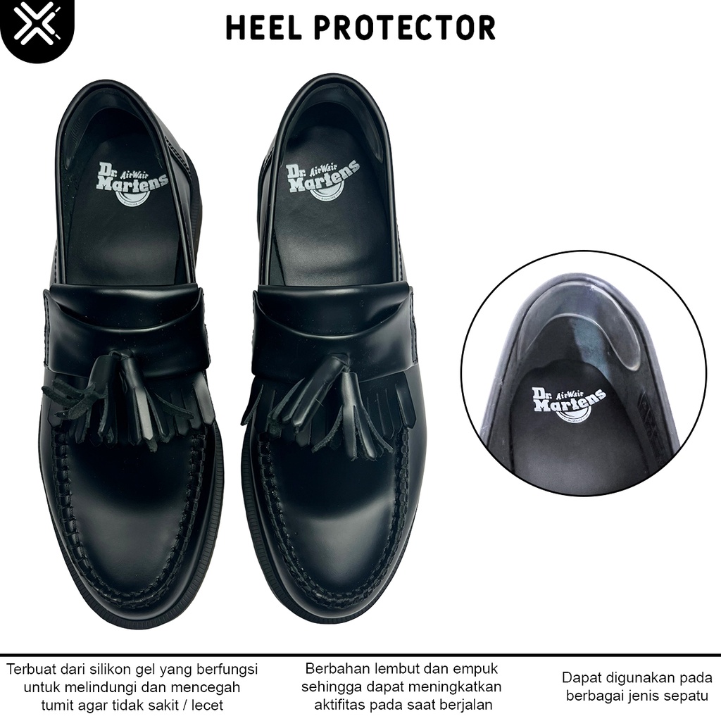 Pelindung Tumit Kaki Silikon Gel Sepatu / Heel Protector