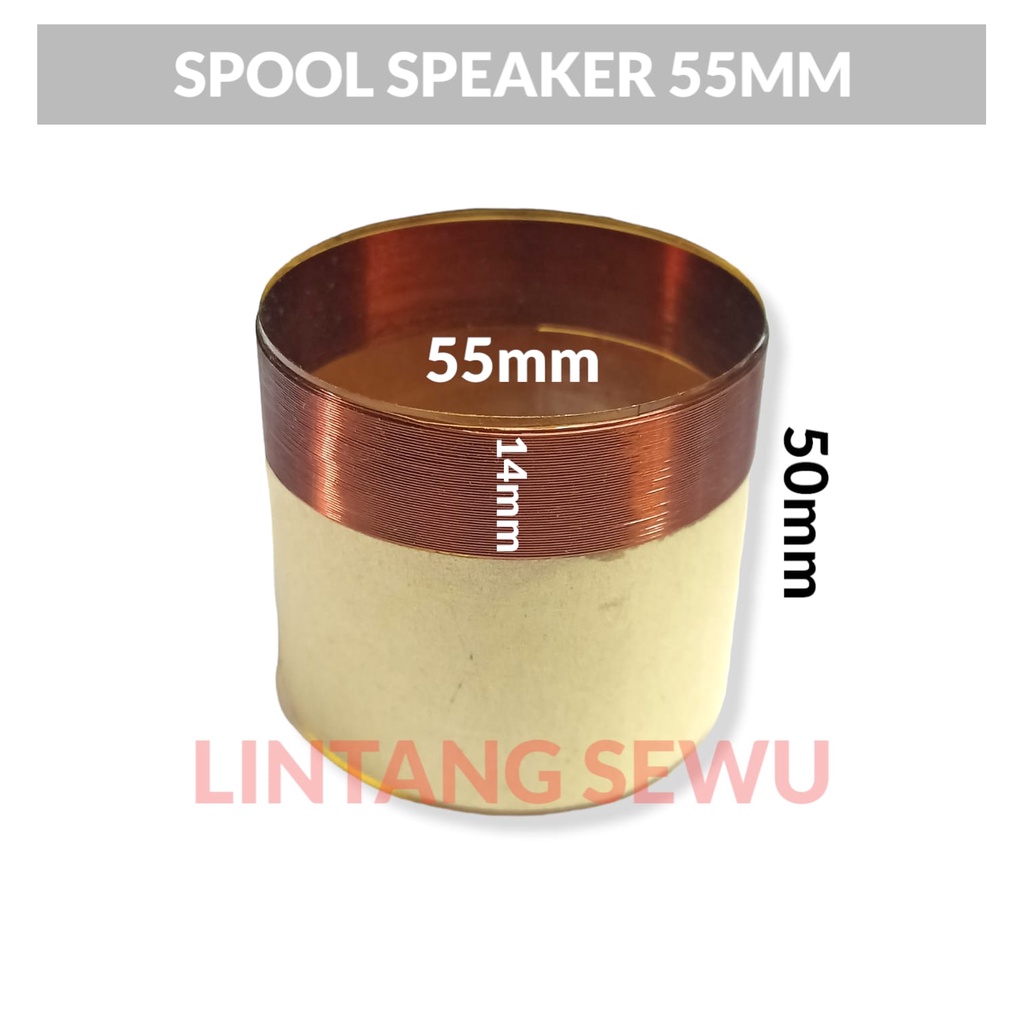 SPOOL SPUL SPIKER COIL SPEAKER 55 SPOL SPEAKER 55MM