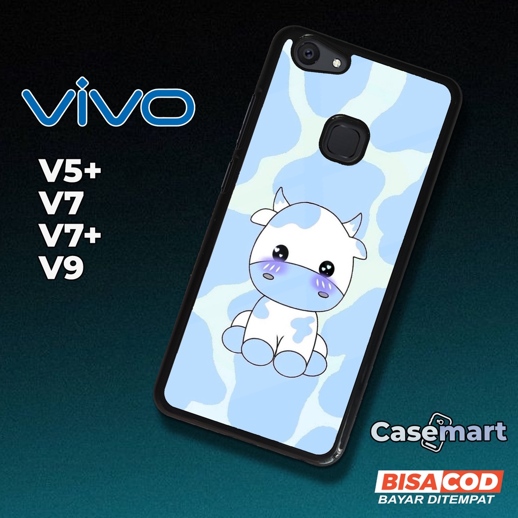 Case Vivo V5 Plus V7 V7 Plus V9 [COW] Casing Hp Vivo V5 Plus V7 V7 Plus V9 CASEMART Case Hp VIVO Cus
