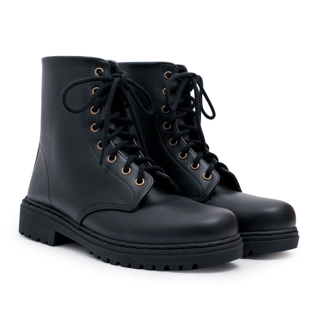 KHK by Khakikakiku Megy Black Boots