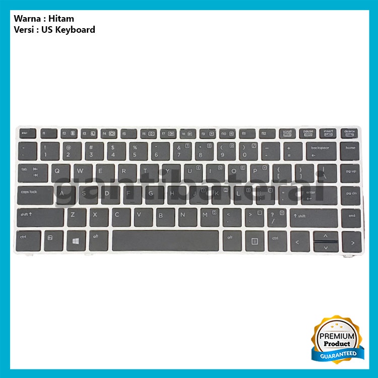 Keyboard HP EliteBook Folio 9470 9480 9470m 9480m No Back Light