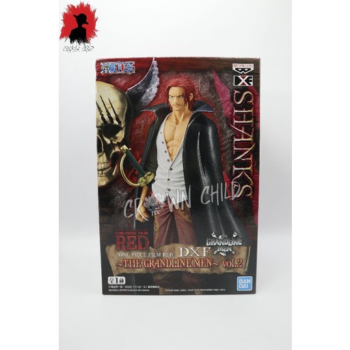 DXF Grandline Men GLM Shanks RED Vol.2 (MISB ASVER) - One Piece Figure Original