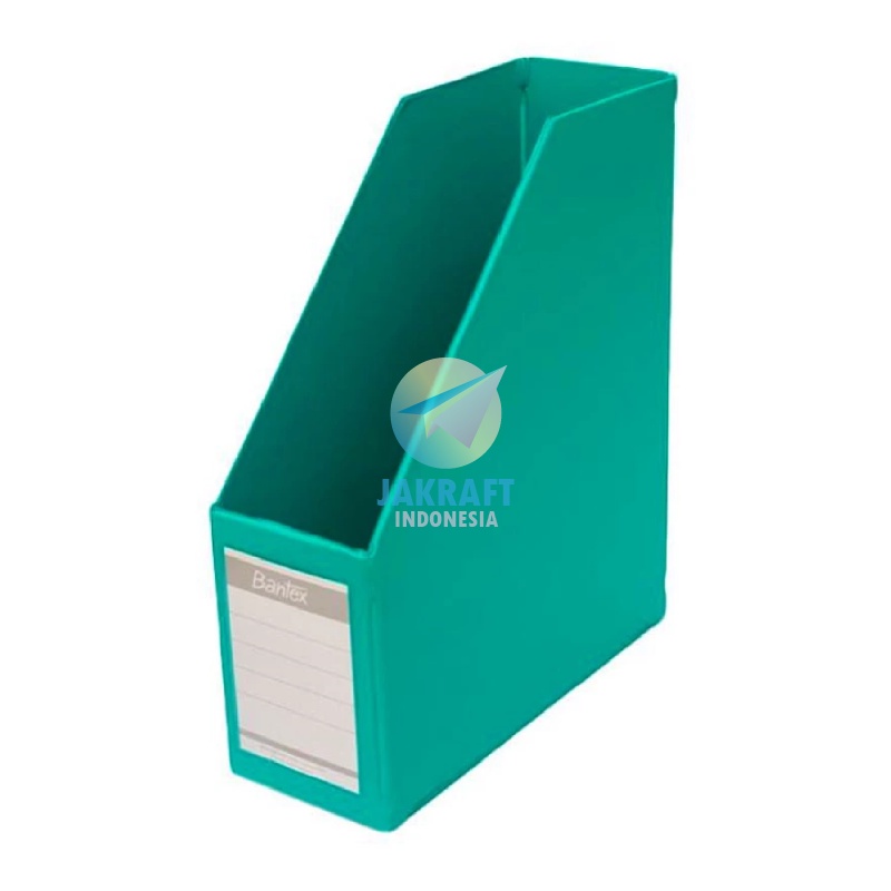 

(1 Unit) Magazine Box File BANTEX 4011 22 Warna Turquoise FC 10 Cm PVC F4 Folio Kotak Tempat Dokumen