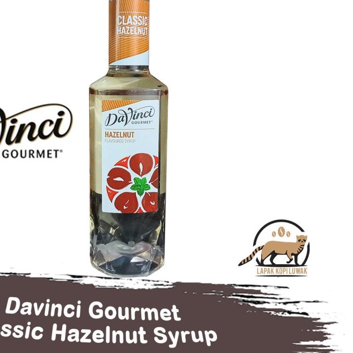 

☁ Hazelnut Syrup Merk Davinci ❋