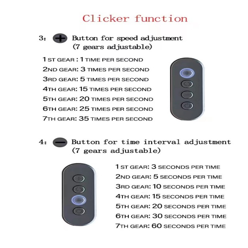 M1Auto Clicker for Phone iPad, Screen Device Auto Clicker, Suitable for Games, Live Broadcasts, Reward Tasks, Adjustable Auto Clicker Simulated Finger Clicking