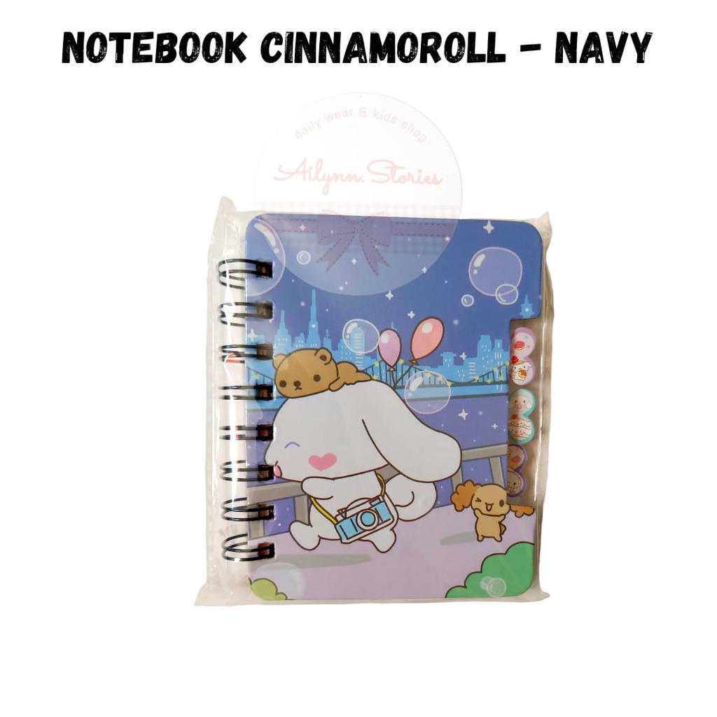 Notebook /Notepad Ring Cinamoroll 1828