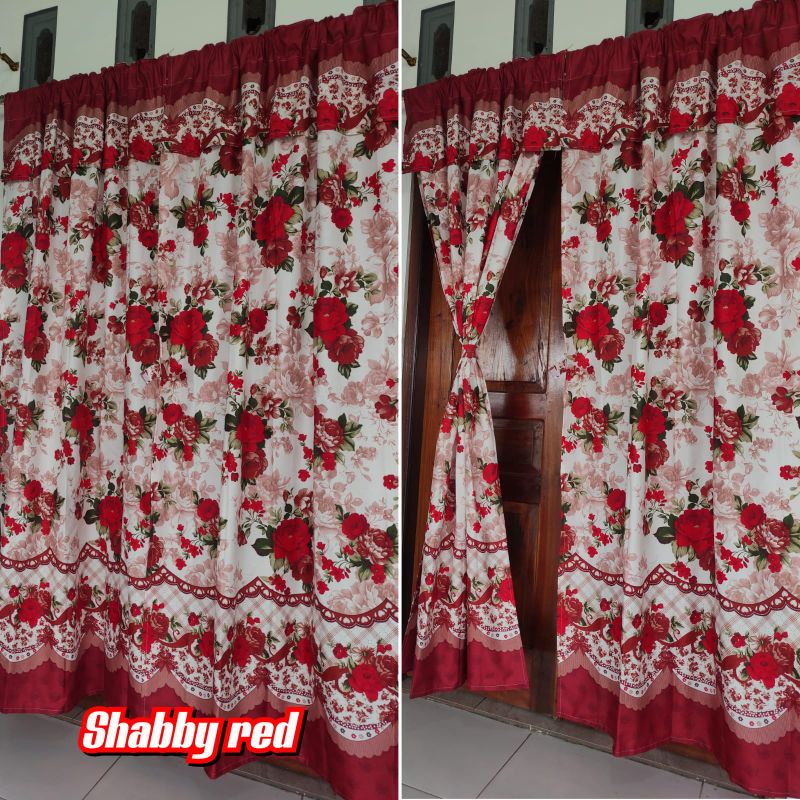 Gorden pintu/jendela Gorden pony Gorden serut Gorden aestetic Grosir gorden murah Gorden 100cm*200cm