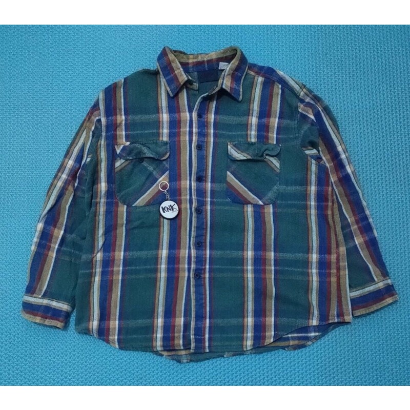 kemeja flanel vintage