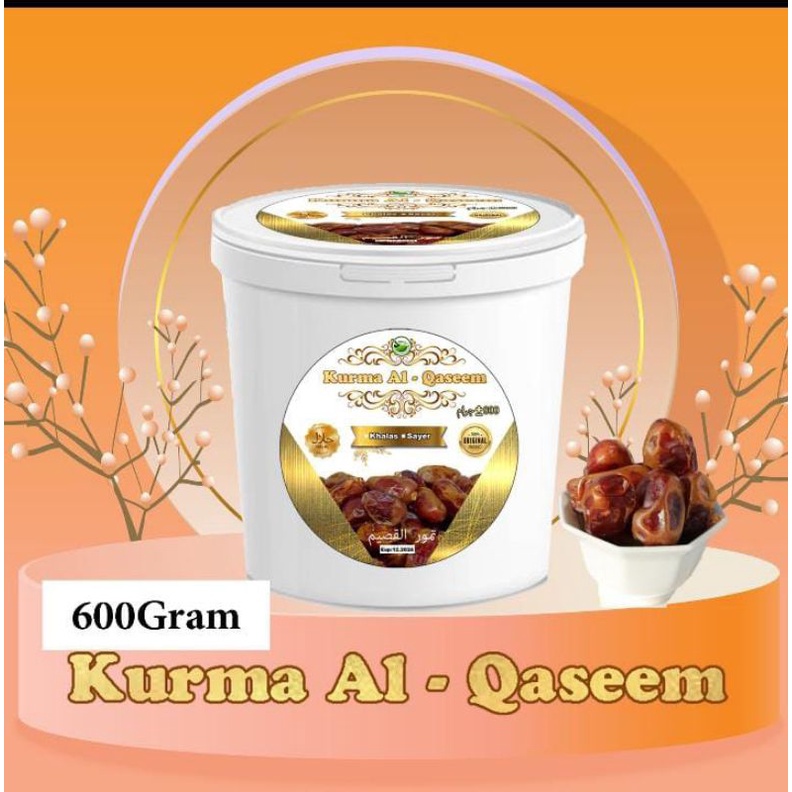 

Kurma khalas alqasim 600gr