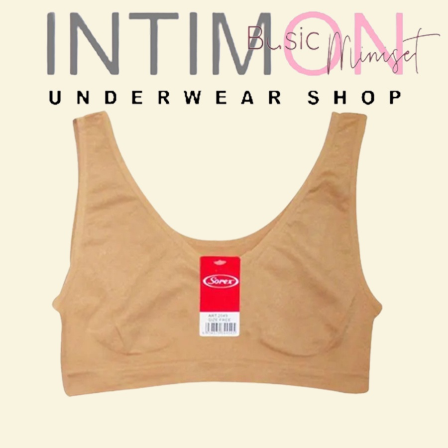 SOREX MINISET Bra Remaja Miniset 2048 2049 tanpa Busa Underwear Anak Remaja