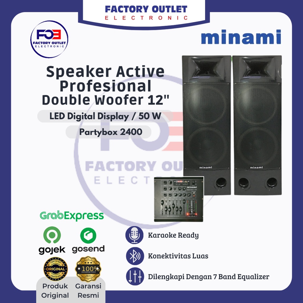 Speaker Aktif MINAMI PB-2400