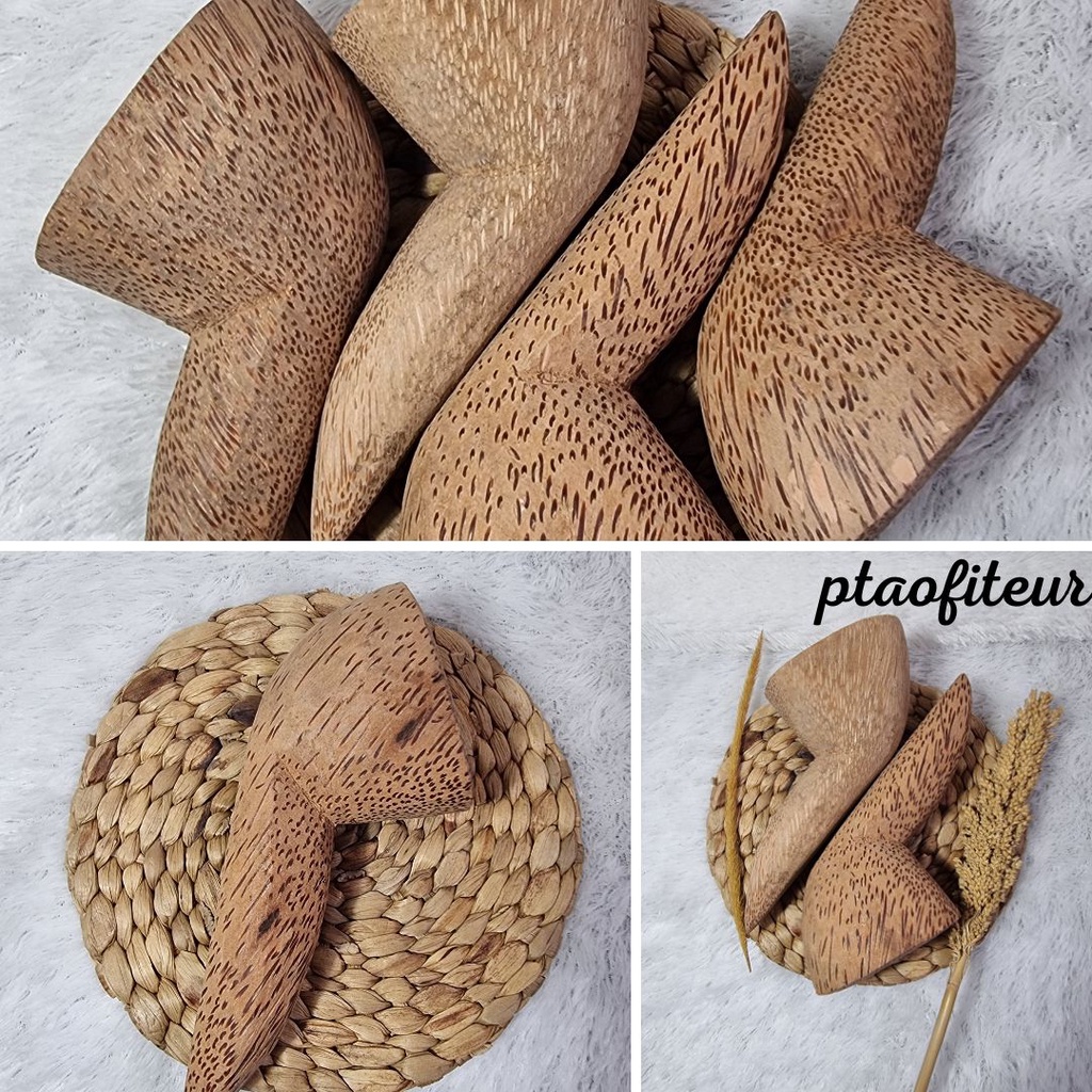 ❤ptaofiteur❤Ulekan Kayu Kelapa BESAR / Ulegan Kayu Kelapa / Ulek Uleg / Uleg kayu