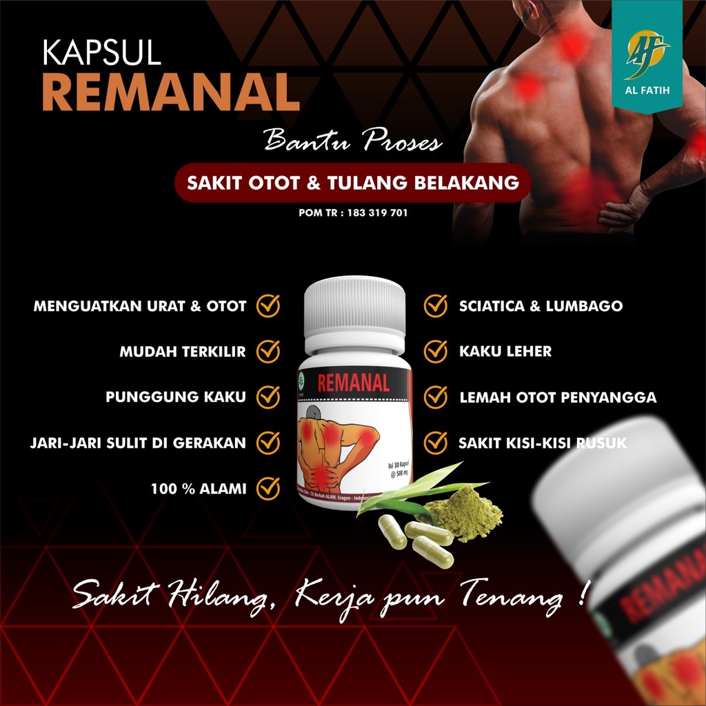 REMANAL TERBARU ISI TONIK UROTANG (Urat Otot dan Tulang)