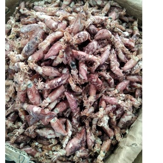 

✻ Cumi asin telor kering 1KG/size 4sampai 5cm ☊