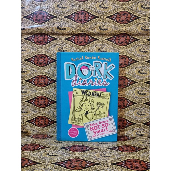 IMPORT DORK DIARIES TALES FROM A NOT-SO-SMART MISS KNOW -IT-ALL EDISI BAHASA INGGRIS HARD COVER