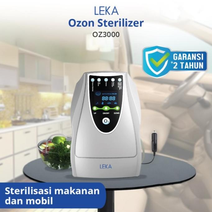 PROMO LEKA OZ3000 Food Sterilizer Ozone Fruit Vegetable Wash Cuci Buah Sayur