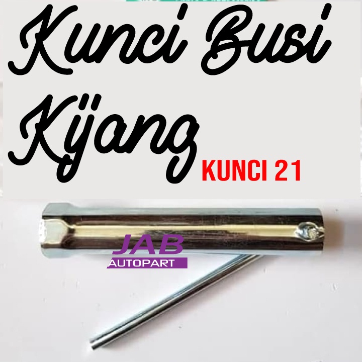 [Kunci 21] Kunci Busi Mobil Toyota Kijang 4K 5K 7K Ukuran Kunci 21mm