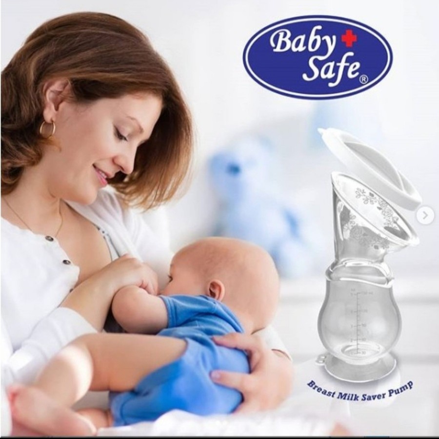 Makassar ! Breast Pump Pompa Asi Silicone Milk Saver Baby Safe