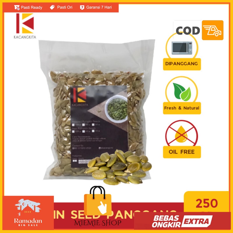 

Pumpkin Seed Roasted - Biji Labu Panggang 250gr