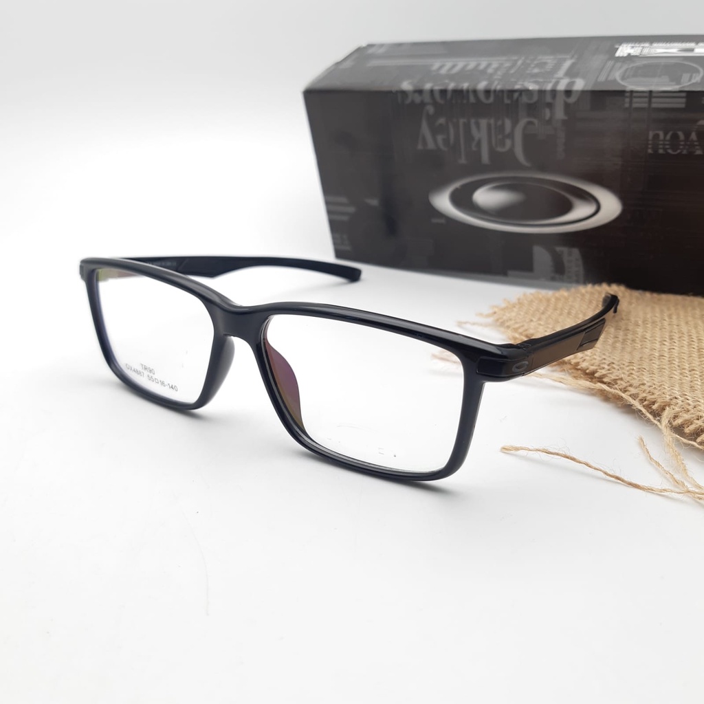 Frame Kacamata Sporty Breadbox 4887 Sport Kotak Pria Size 55-16-140 ox4887