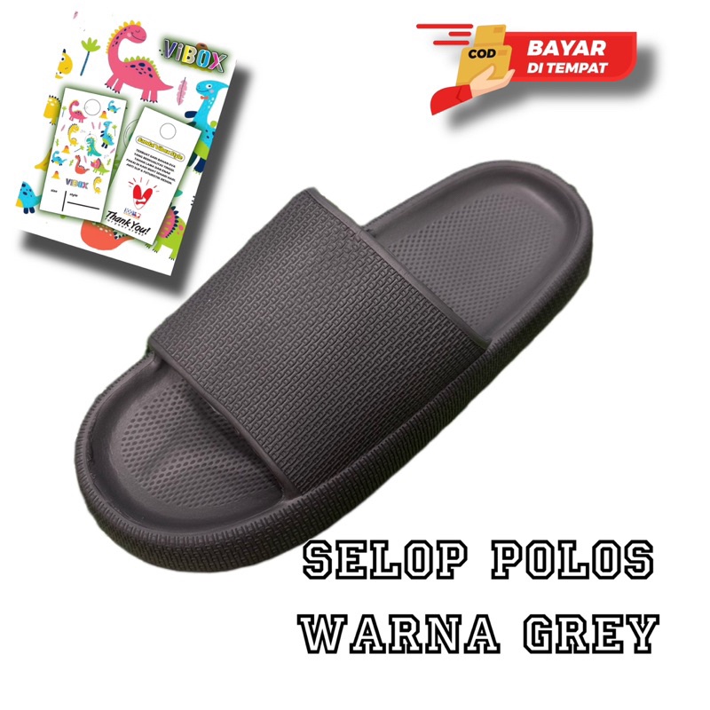 SANDAL SLOP UNISEX 4,0 ANTI SLIP/ANTI LICIN Sandal Crush Men Sandal Slop Pria Sandal Slide Pria Smol