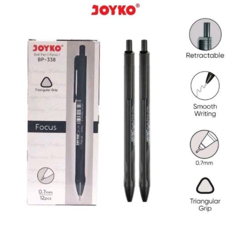 

BARU Pulpen Joyko Vocus Bp-338/0.7mm ( 1pak/12pcs )