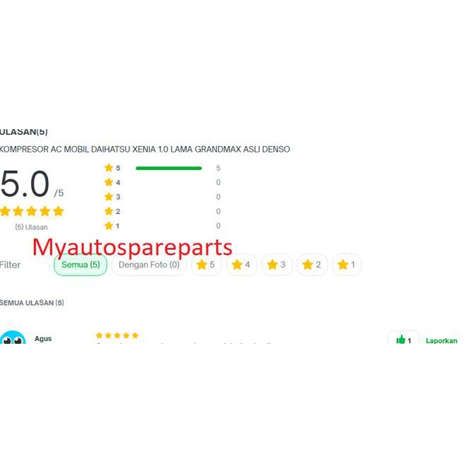Kompresor Ac Mobil Daihatsu Xenia 1.0 Lama Grandmax Asli Denso