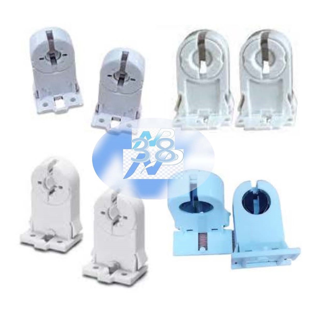 KAKI FITTING LAMPU TL T8 / fitting RM / fitting TL T8