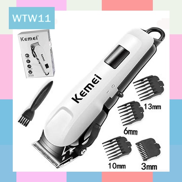 WTW Hair Clipper Kemei KM-809A Alat Mesin Cukur Rambut