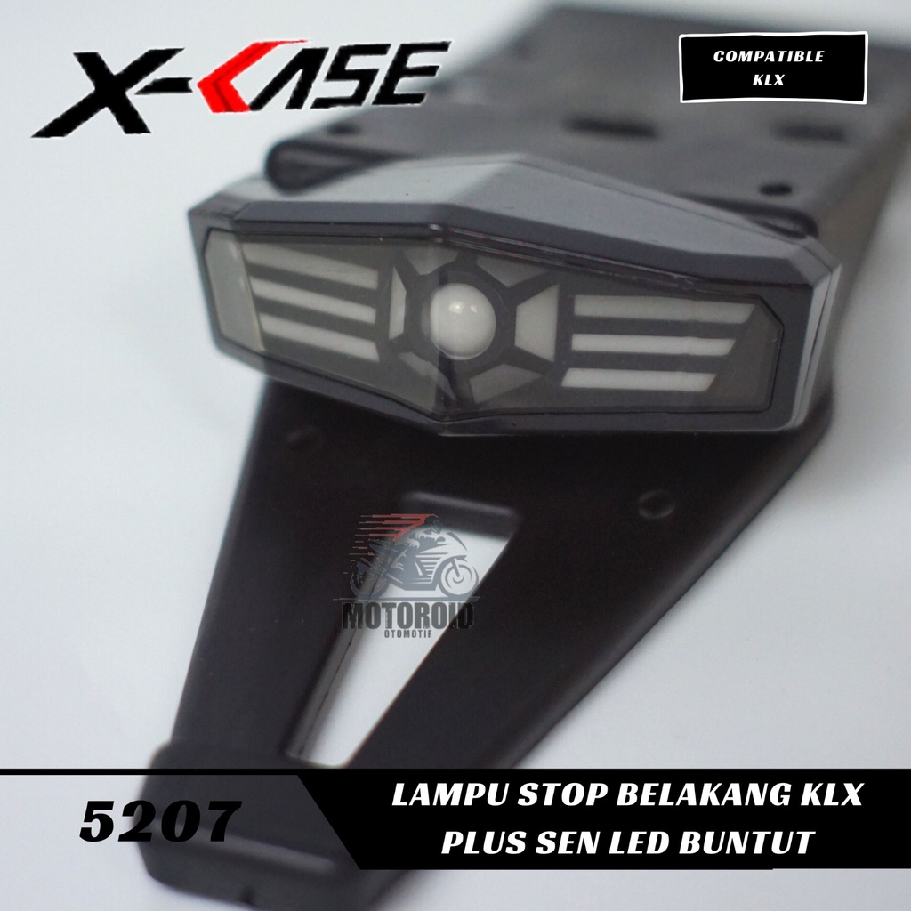 lampu stop belakang klx model projie universal lampu belakang klx dtracker 3 in 1