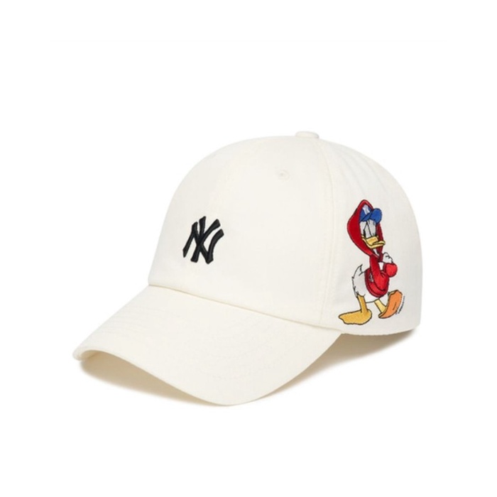 Terlaris Mlb X Disney Ball Cap New York Yankees Ivory