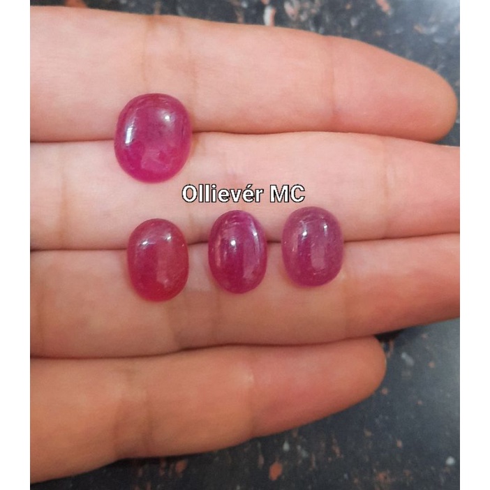 Batu Ruby Mozambik Asli