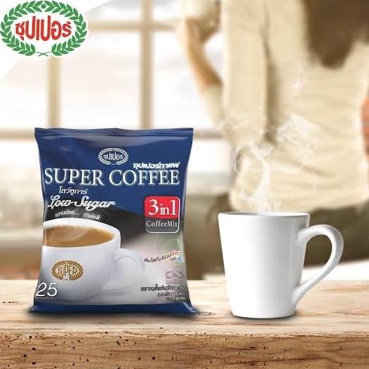 

Super Coffee Thailand 3in1 Original Espresso Less Sugar Kopi Instant bah05