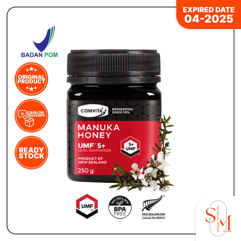 

Madu Comvita Manuka Honey UMF 5+ 250 gram Asli New Zealand