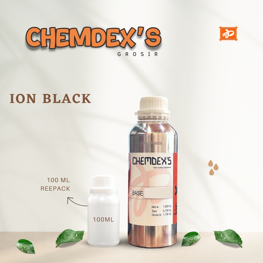 Bibit Parfum Murni ION BLACK  - JAGUAR BLACK // CHEMDEXS // 100ML || parfum jaguar || parfume