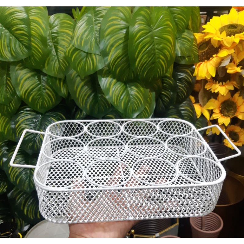 Keranjang air mineral/Keranjang aqua gelas/Tempat aqua/Baki aqua/Wadah aqua gelas/Kotak