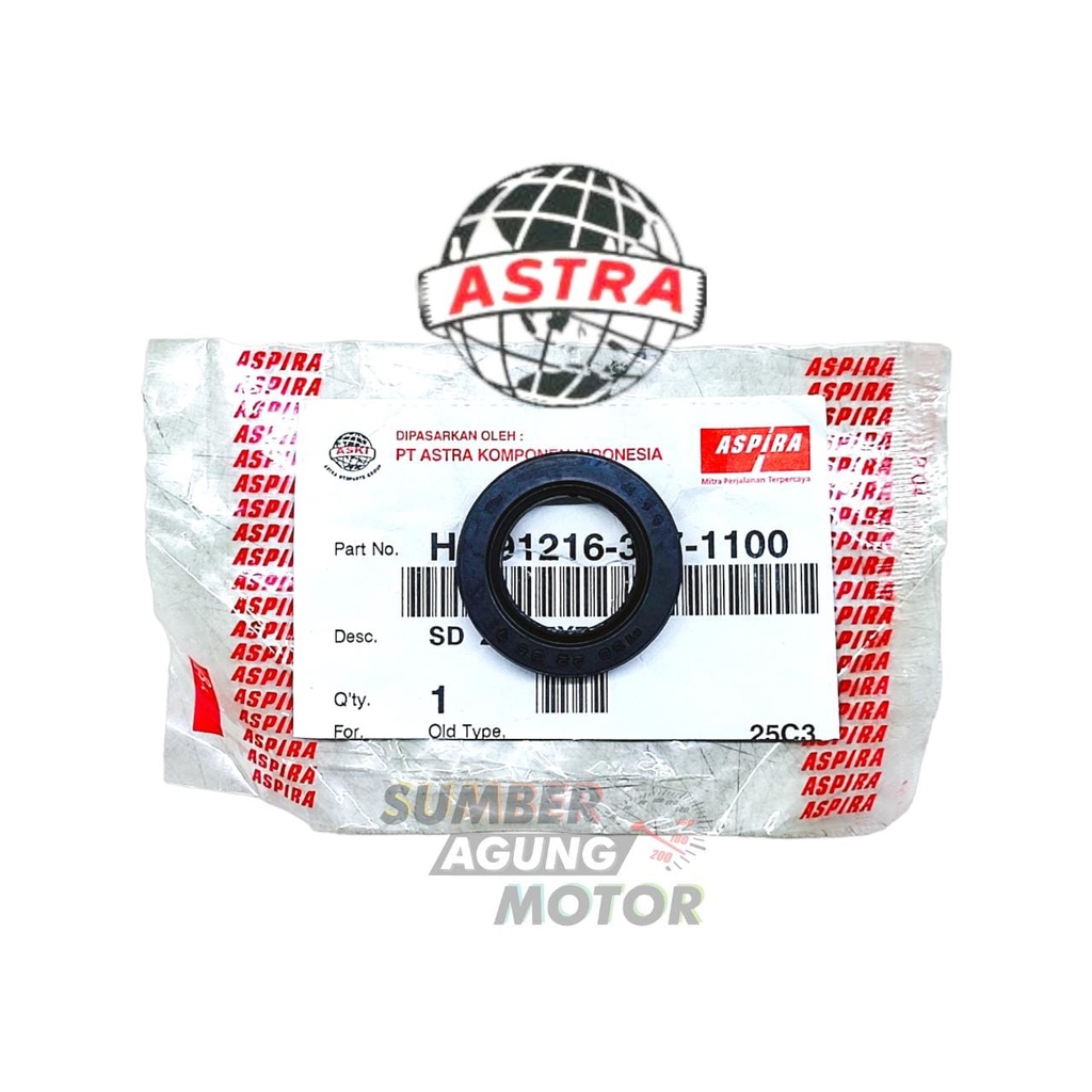 Seal Magnet Magnit Sil 22x35x7 Cg110 Cg125 ORI ASTRA ASPIRA H2-91216-397-1100