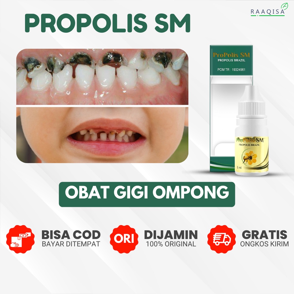 Obat Gigi Ompong Anak dan Dewasa, Penumbuh Gigi Ompong, Obat Agar Gigi Berlubang Cepat Tumbuh - Prop