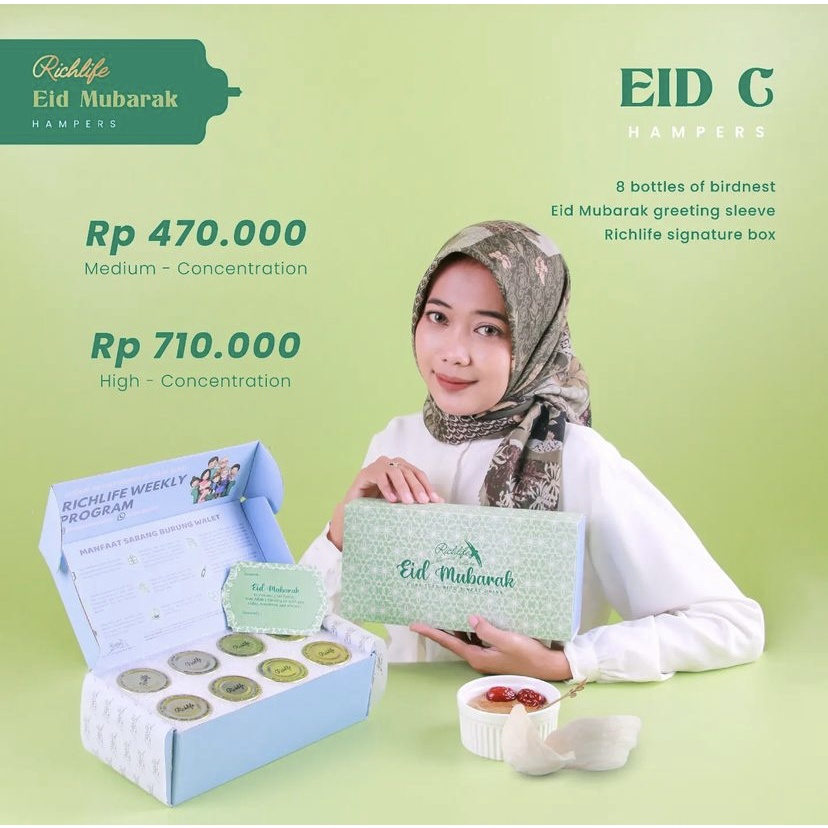 

EID C HAMPERS LEBARAN BIRDNEST- GIFTBOX SARANG BURUNG WALET SOUVENIR LEBARAN BIRDNEST