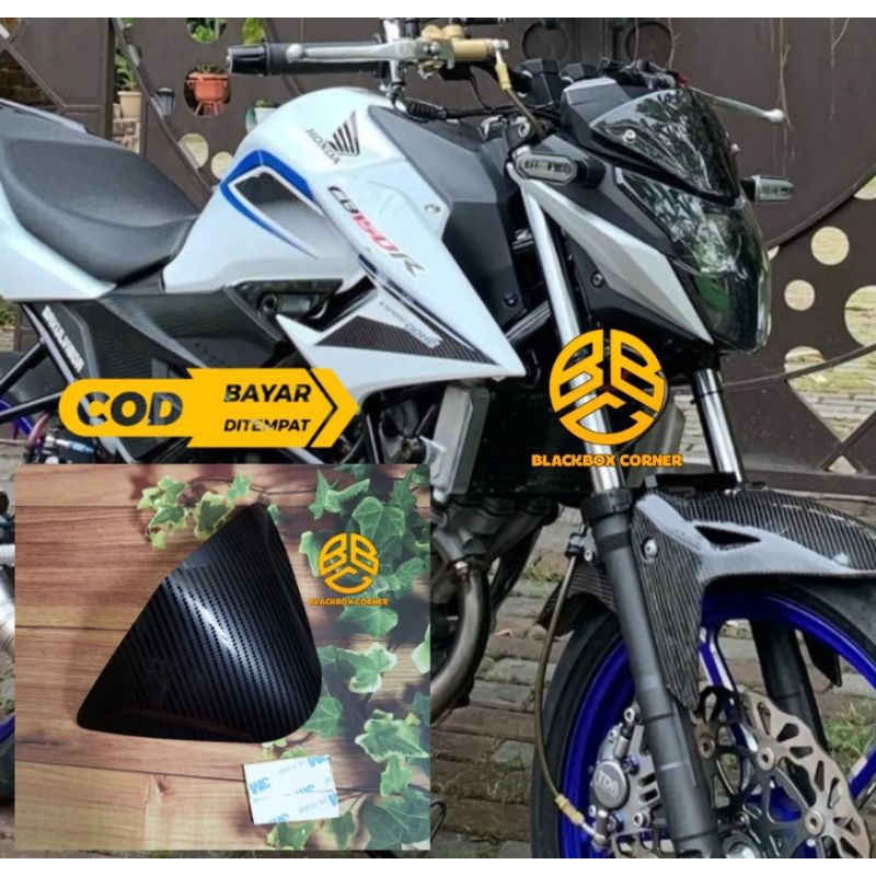 Visor Carbon Honda CB 150 R New Visor CB 150 R Old
