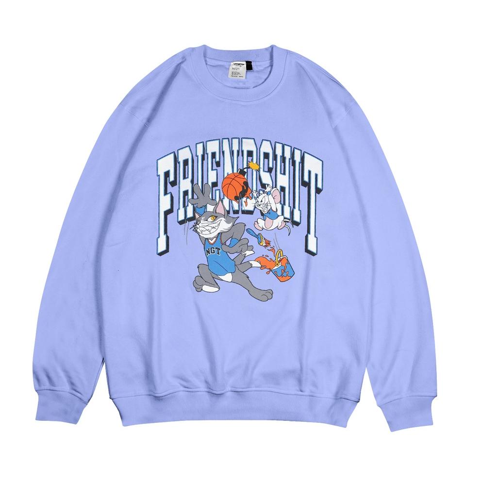 MURAH BANGET Naughty Badclub Blue Crewneck Friendshit