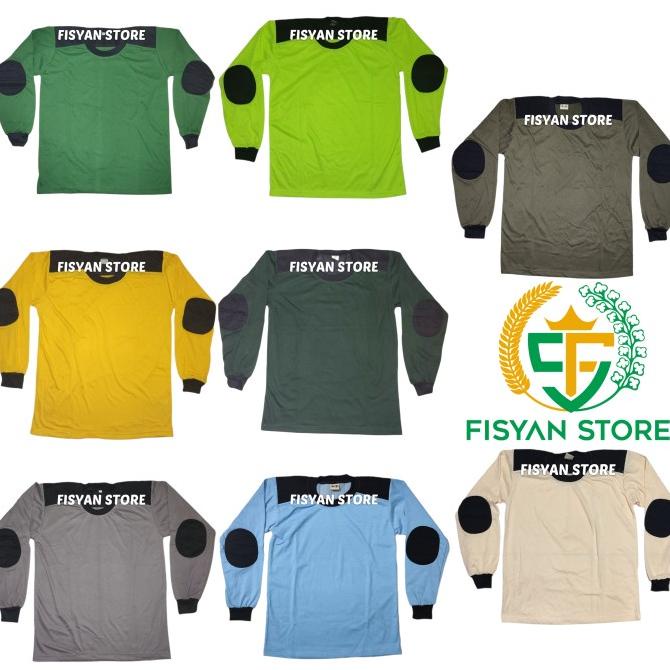 Kaos Lengan Panjang Coklat Pramuka | Kaos Pramuka Tunas Kelapa