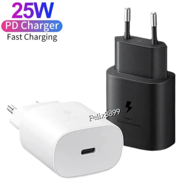 Adaptor Adapter Charger Samsung M23 M33 M34 M53 M54 A23 A33 A34 A52 A52S A53 A54 A73 5G 4G 25W 45W Super Fast Charging TYPE C to C