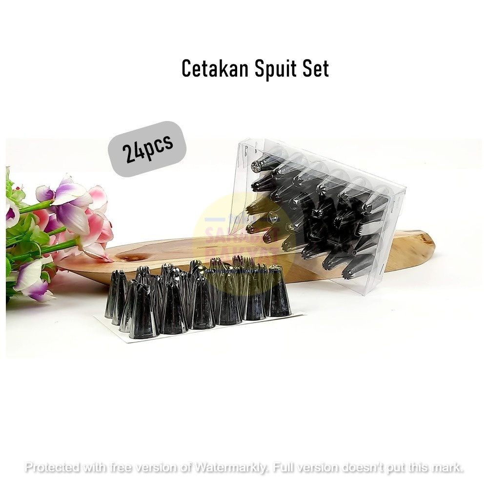 DPRL221B1 Cetakan Spuit Set 24pcs