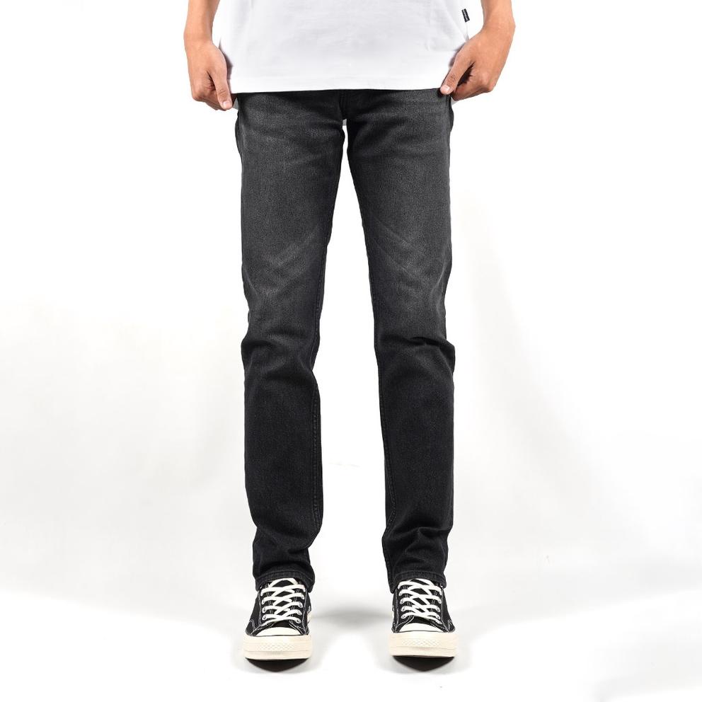 TERBAIK Eastwood Denim Pants Black Whisker