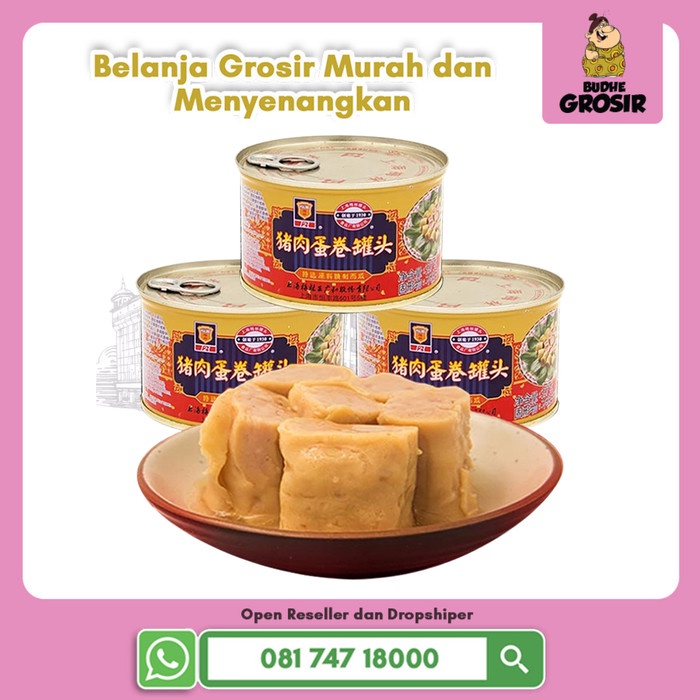 

TTS MALING BRAND CANNED PORK ROLLS LUNCHEON MEAT 397 GRAM