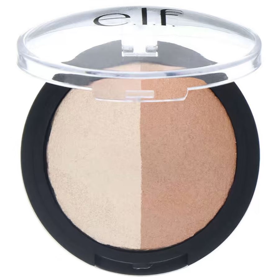 PROMO MURAH ELF Cosmetics Baked Highlighter &amp; Bronzer (5.2 gr) Bronzed Glow Shades ORI USA